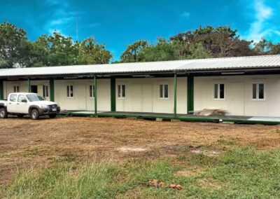 Casa modular ecológica instalada en Marruecos
